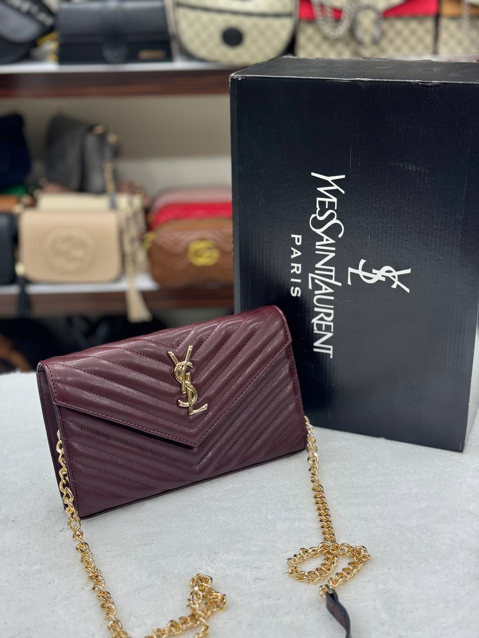YSI - Quilted Shoulder Bag