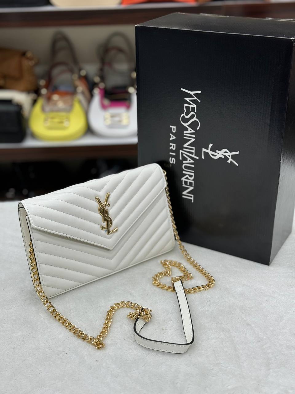 YSI - Quilted Shoulder Bag
