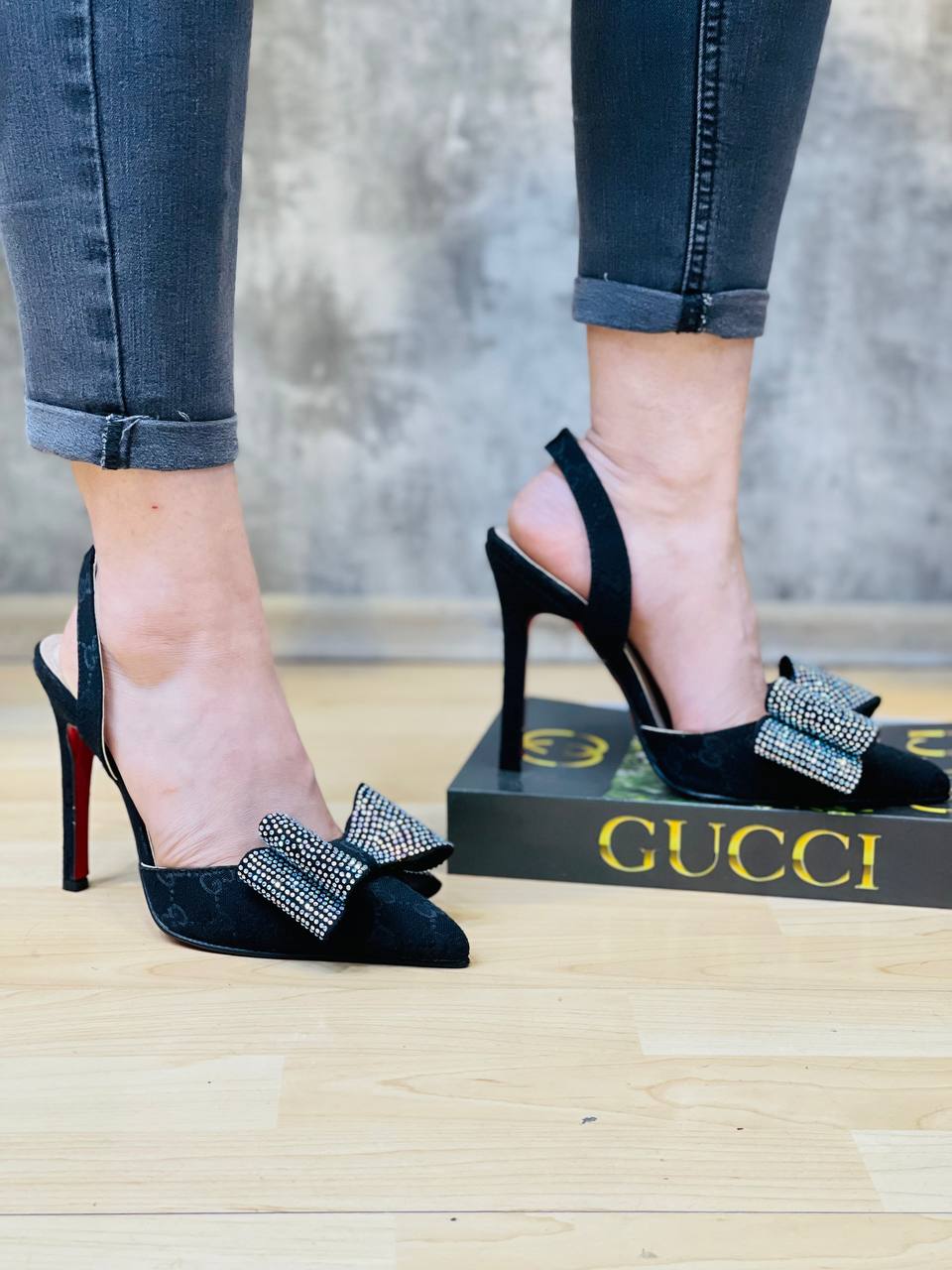 GG -Bag and Shoes (Black)