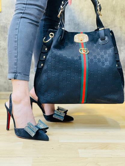 GG -Bag and Shoes (Black)